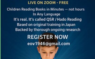 Zien zonder ogen – Lezen zonder grenzen” – gratis Masterclass